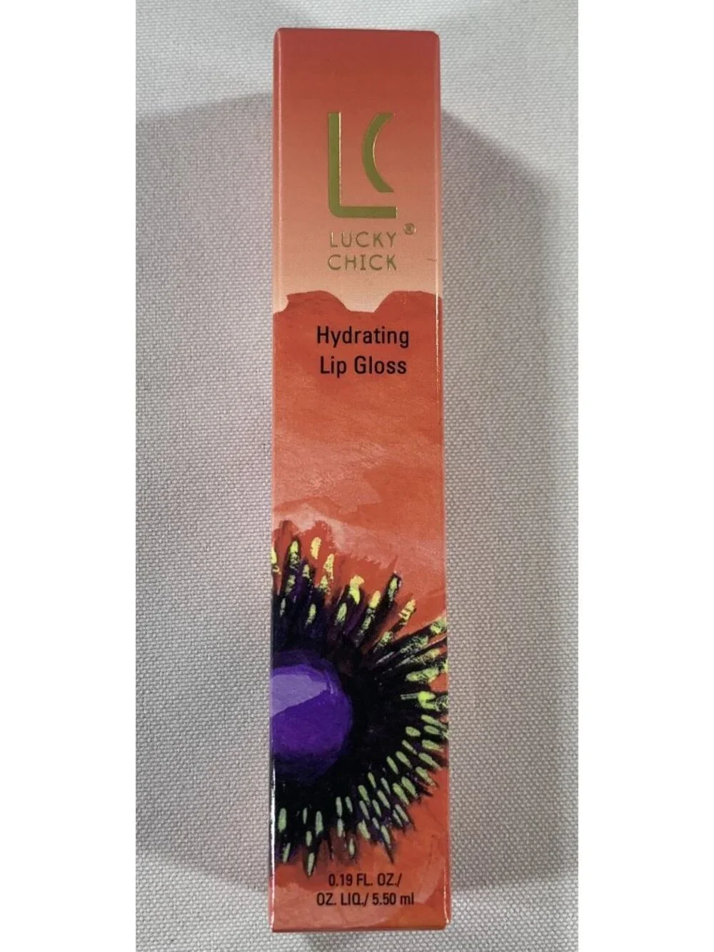 Lucky Chick Paradise Hydrating Lip Gloss 0.19Fl Oz Creamy Long-Lasting BONUS Bag